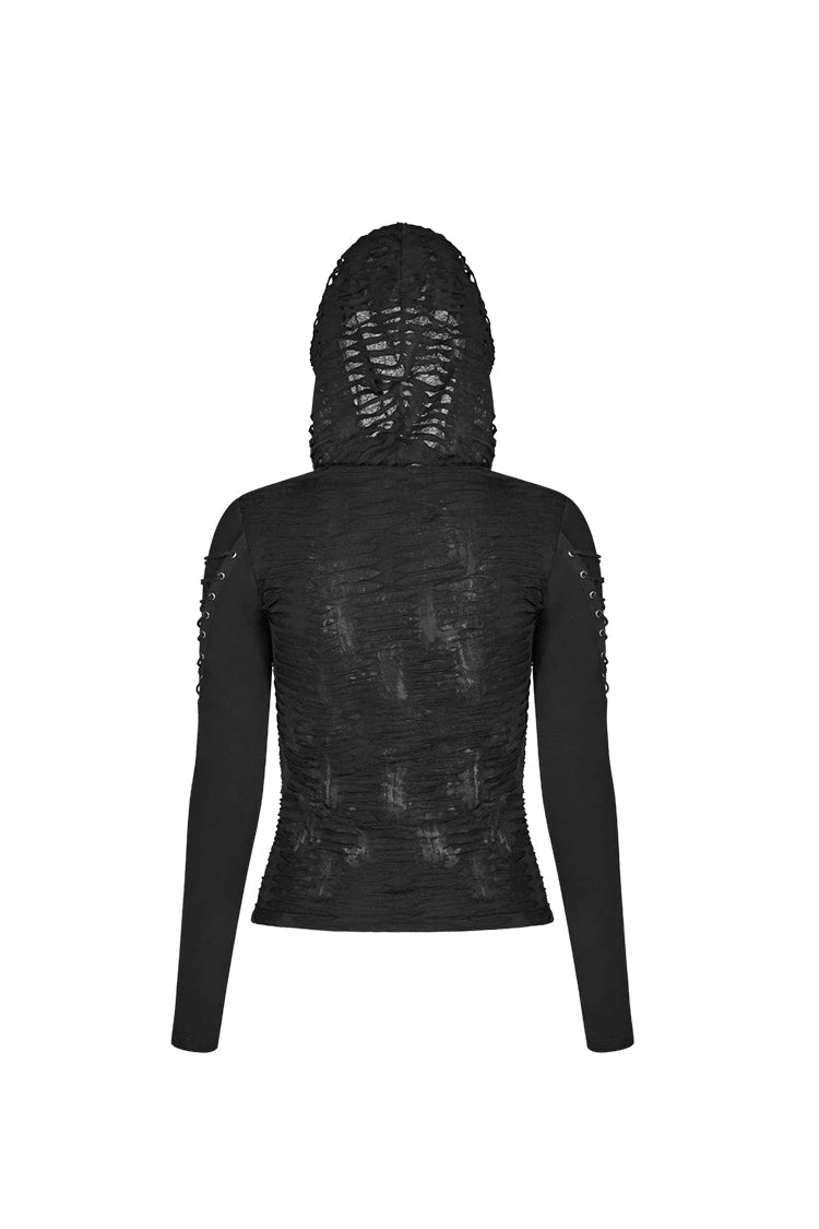 Female Assasain Hoodie Punk Rave Female Assasain Hoodie -PUNK RAVE Sales punk rave t 438