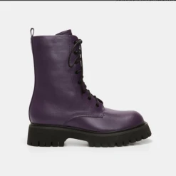 Koi Footwear My Purple Combat Boots