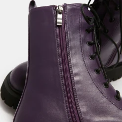 Koi Footwear My Purple Combat Boots 3 Koi Footwear My Purple Combat Boots -PUNK RAVE Sales purple combat boots zipper detail 1200x