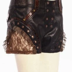 RQ-BL Steampunk Air Captain Mini Shorts 2 RQ-BL Steampunk Air Captain Mini Shorts -PUNK RAVE Sales rq bl women s steampunk leather lace shorts 2161075585060 1024x 7e2dc9f3 fbb3 4479 9639 86908948863f 1200x