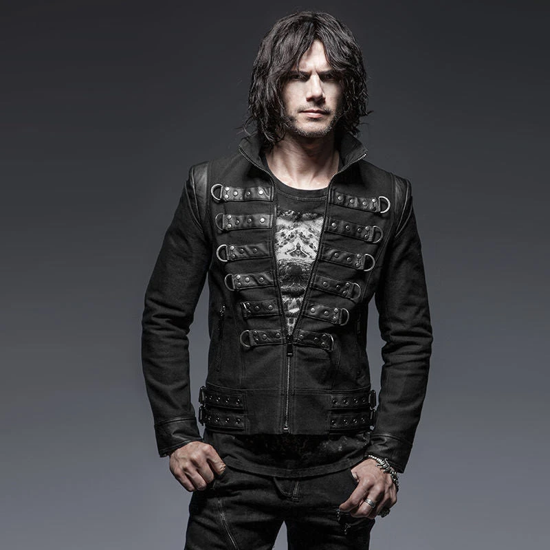 Punk Rave Ghost Driver Jacket 1 Punk Rave Ghost Driver Jacket