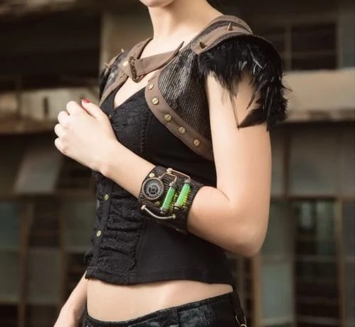 Persephone's Pleasure - Brown Punk Rave Samantha Key Dress -PUNK RAVE Sales s