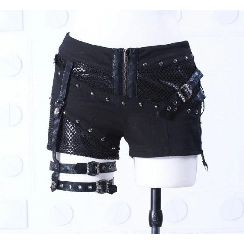 Nora Croft shorts RQ-BL Nora Croft Shorts -PUNK RAVE Sales short2