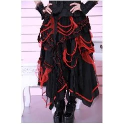 RQ-BL Shredded Fantasy Skirt