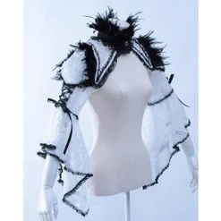 RQ-BL Haunted Shrug In Ghost White -PUNK RAVE Sales shrug 5 800x800 1200x