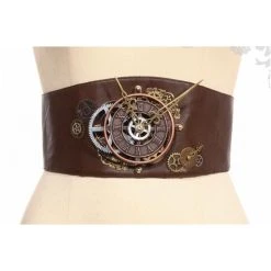 RQ-BL Very Timely Steampunk Clock Belt