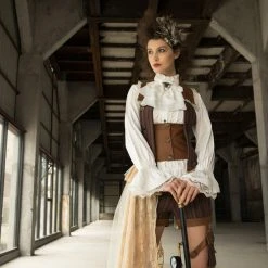 RQ-BL Steampunk Dolores Blouse